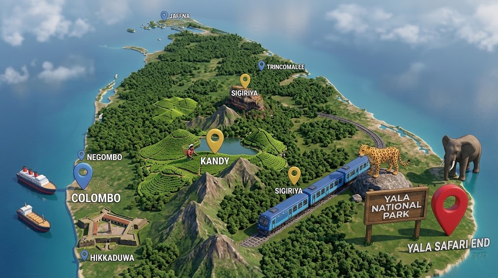 Sri Lanka Destinations Overview